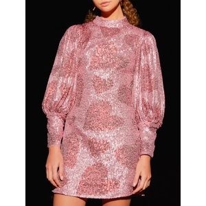 SOLD OUT! Valentine’s Day Stunning FARM Rio sequin heart dress - NWT large
